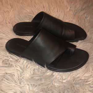 Vince black Edris sandals
